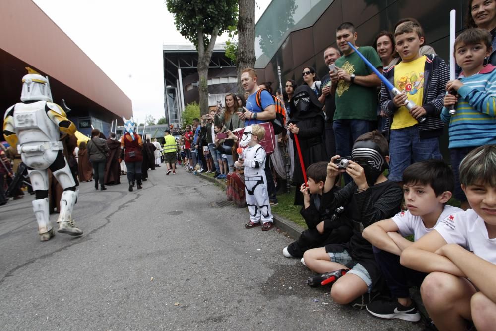 Desfile de "Starwars" en Metrópoli