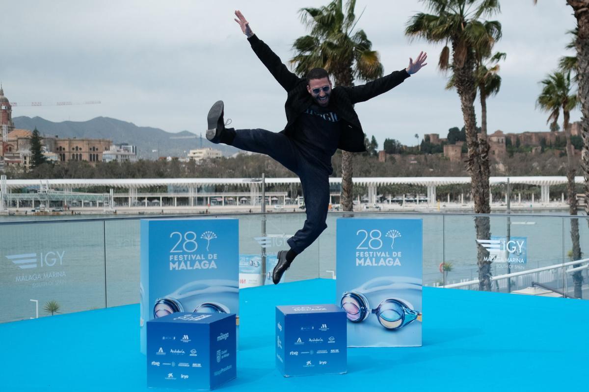 Presentación de la serie 'Weiss y Morales' en el Festival de Málaga