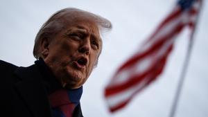 El presidente de Estados Unidos, Donald Trump, durante una intervención ante los periodista en la Casa Blanca, el 13 de diciembre.