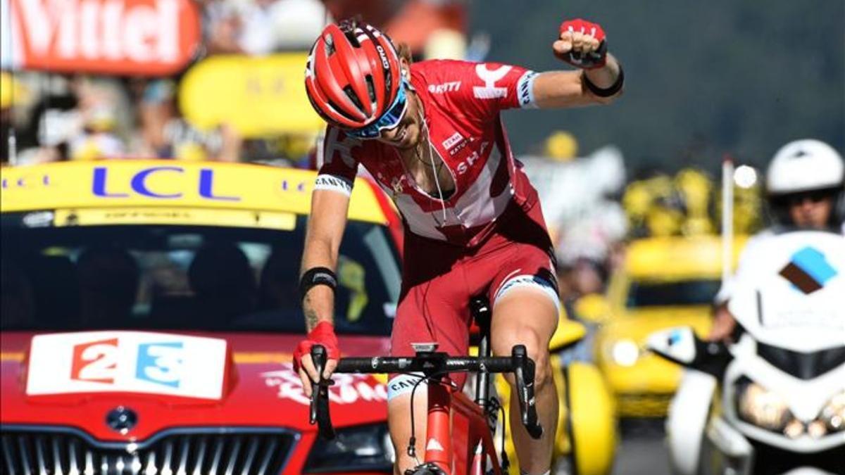 Zakarin primera victoria en el Tour