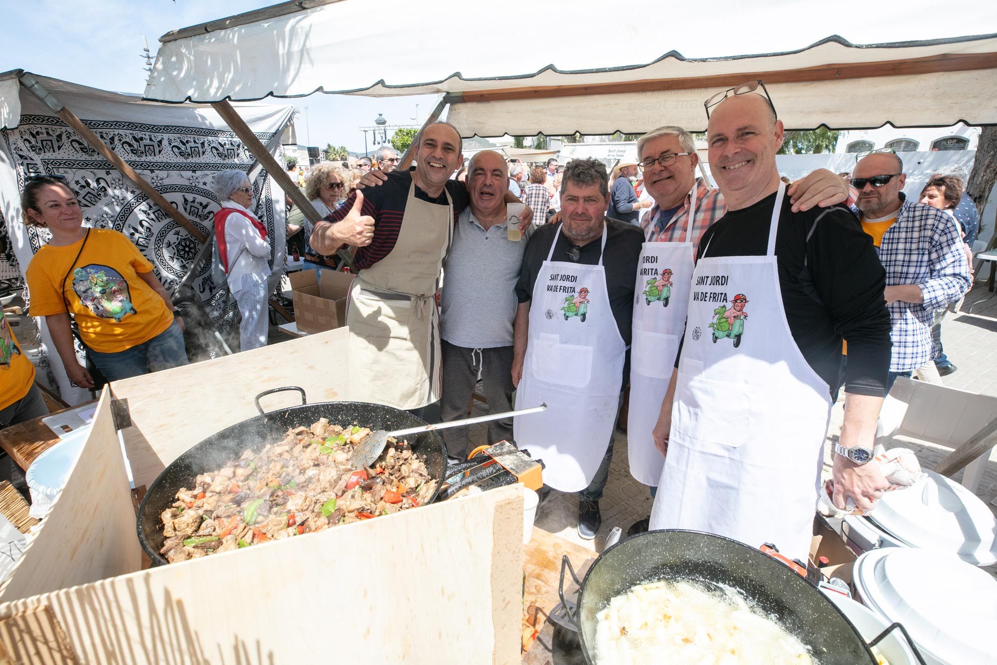 Certamen de Frita de Porc en Sant Jordi