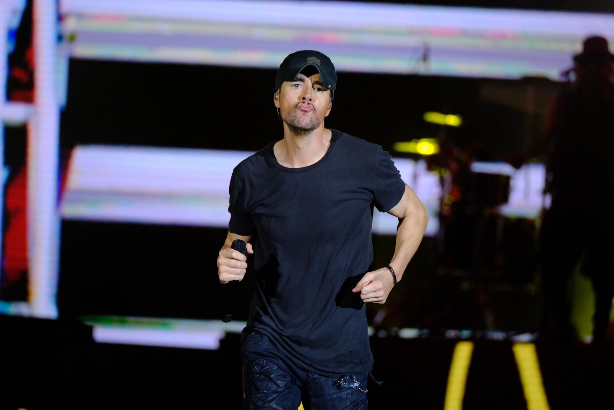 Actuación de Enrique Iglesias en el Granca Live Fest