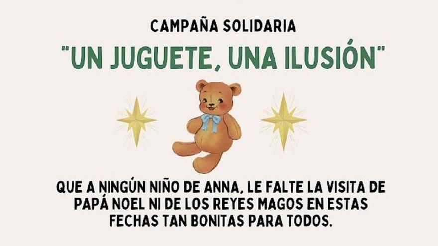 La iniciativa solidaria para que ningún niño se quede sin juguetes en Anna