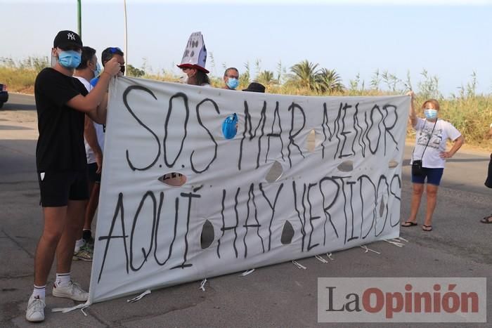 Protesta contra el estado del Mar Menor