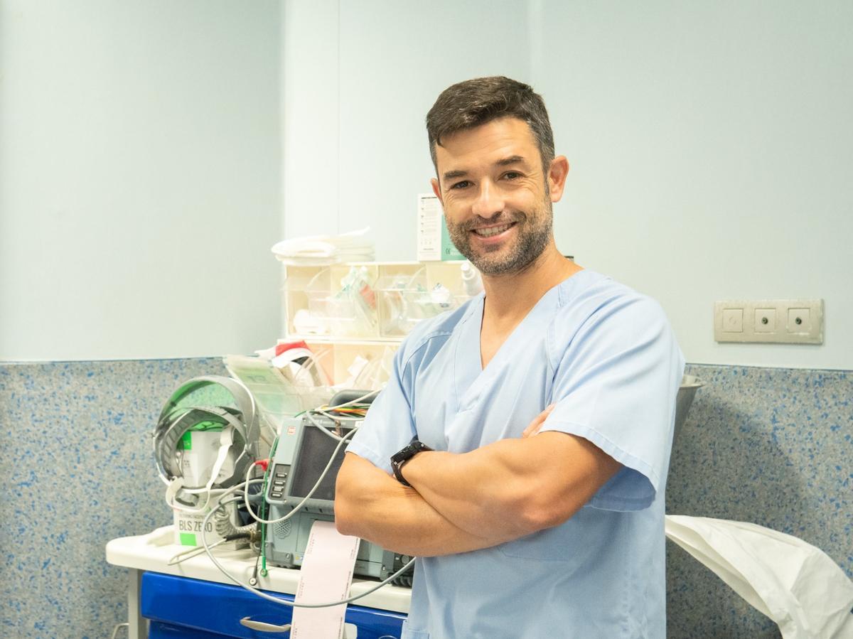Pablo Sánchez trabaja desde el 2007 en el Hospital Provincial de Castellón