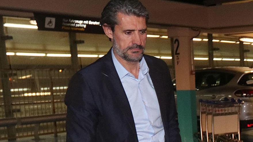 José Luis Pérez Caminero, director deportivo, en Málaga.