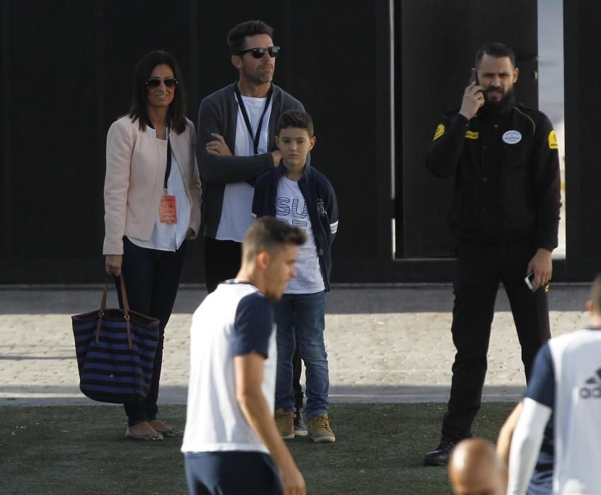 El Valencia CF prepara el partido contra el Legané