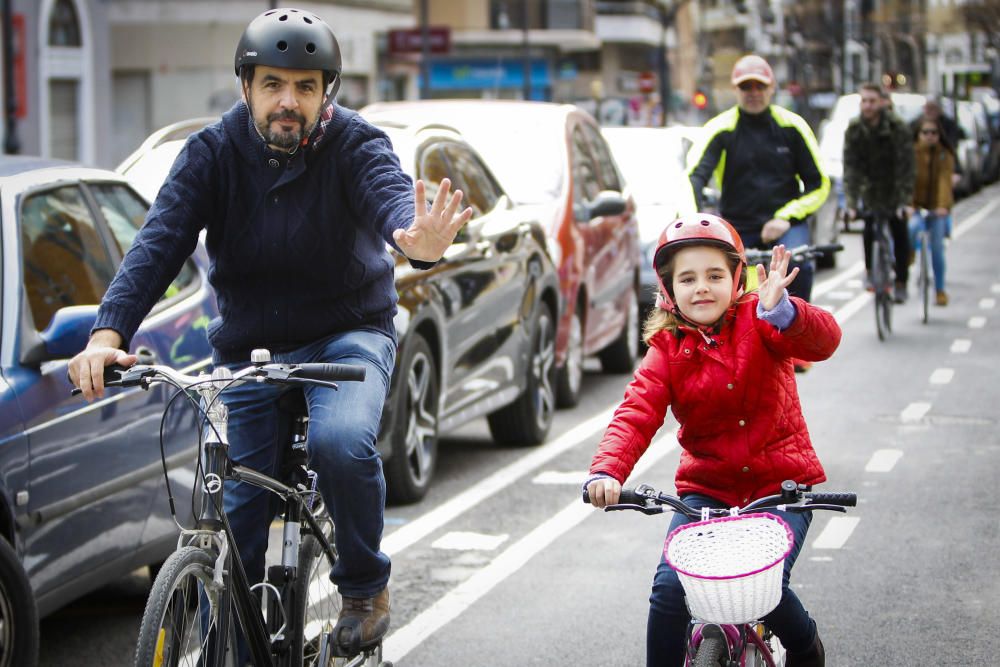 Apertura del anillo ciclista de Valencia