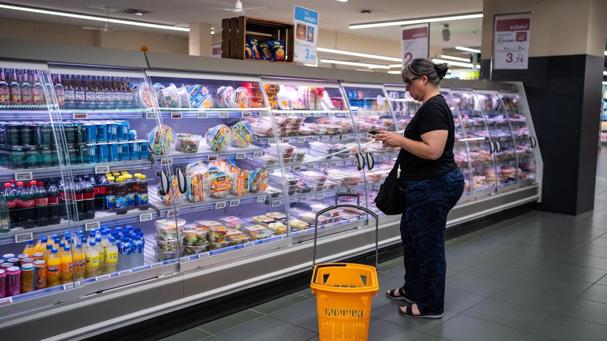 Compras en supermercado