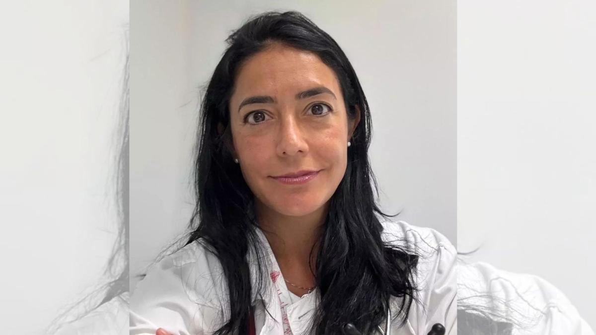 Ariadna Ayerza, pediatra del hospital Materno-Infantil  de Zaragoza que ha secundado la huelga de médicos.