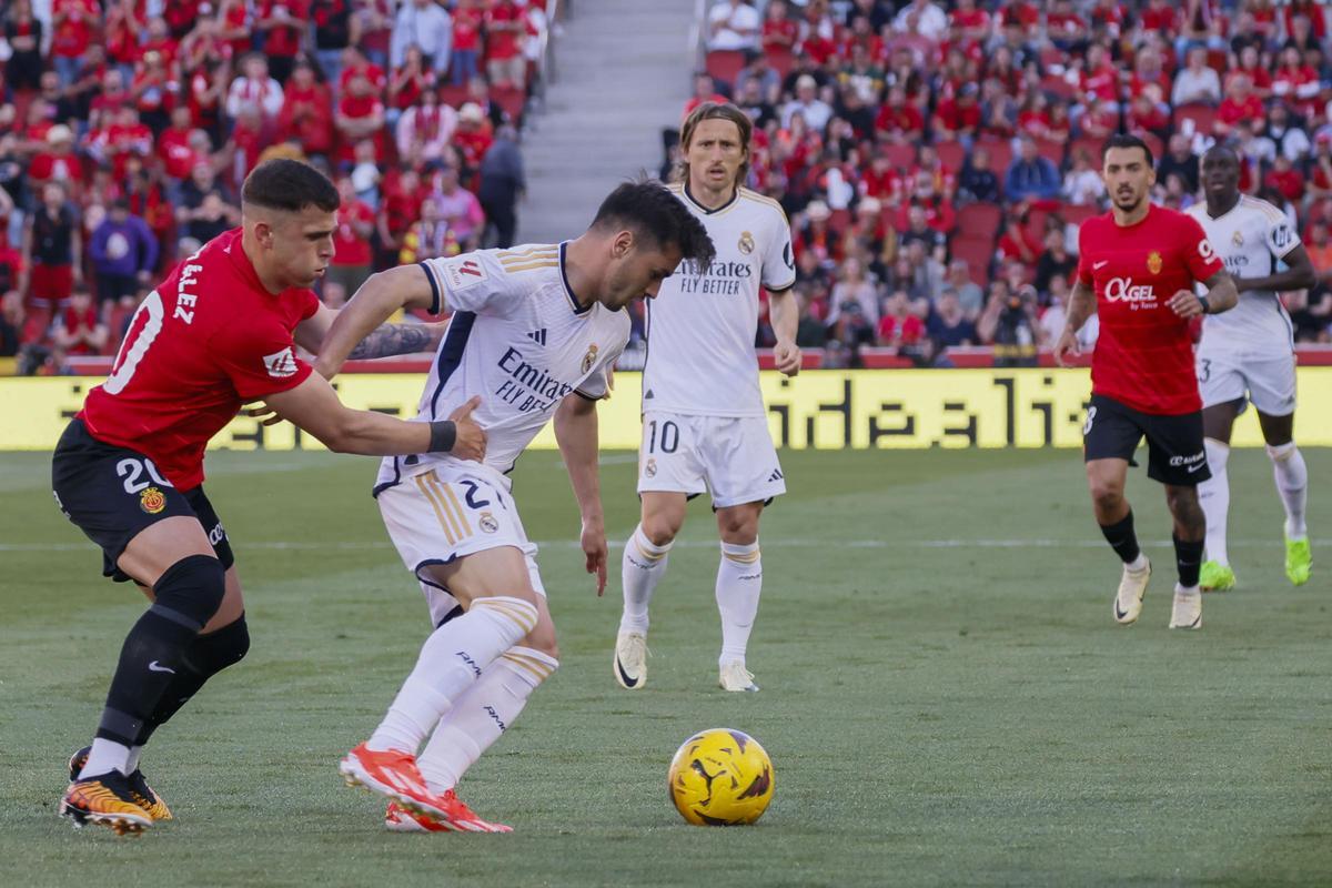 RCD Mallorca - Real Madrid, el partido de la jornada 31 de LaLiga EA Sports, en imágenes.
