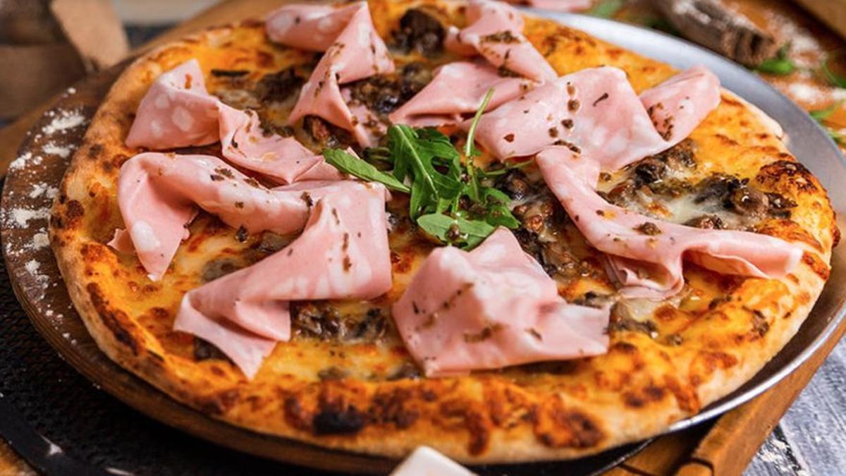 La pizza 'reina de otoño' de Marquinetti.