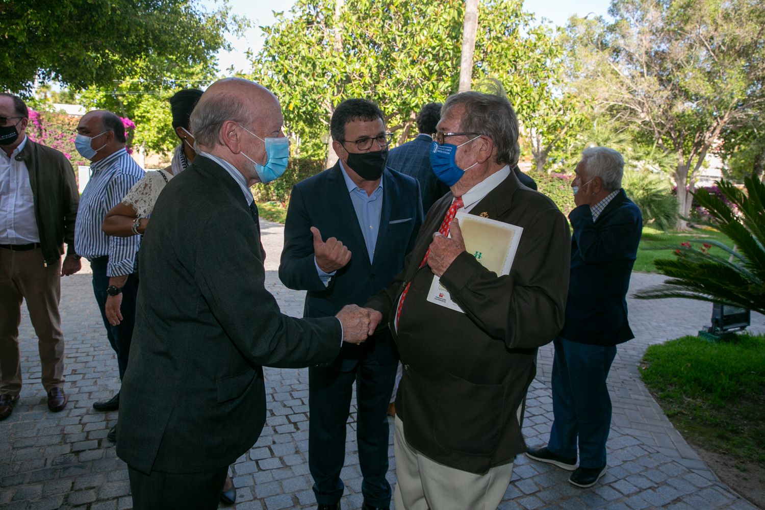 Homenaje a Manuel Lorenzo Pardo en el Club INFORMACIÓN