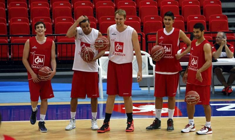 Entrenamiento del CAI Zaragoza