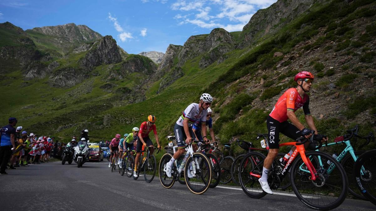 Imagen de la etapa 14 del Tour de Francia 2024, con paso por el Tourmalet