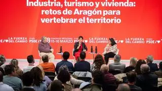 Isabel Rodríguez: "Financiamos el 75% de lo que se invierte en vivienda en Aragón"