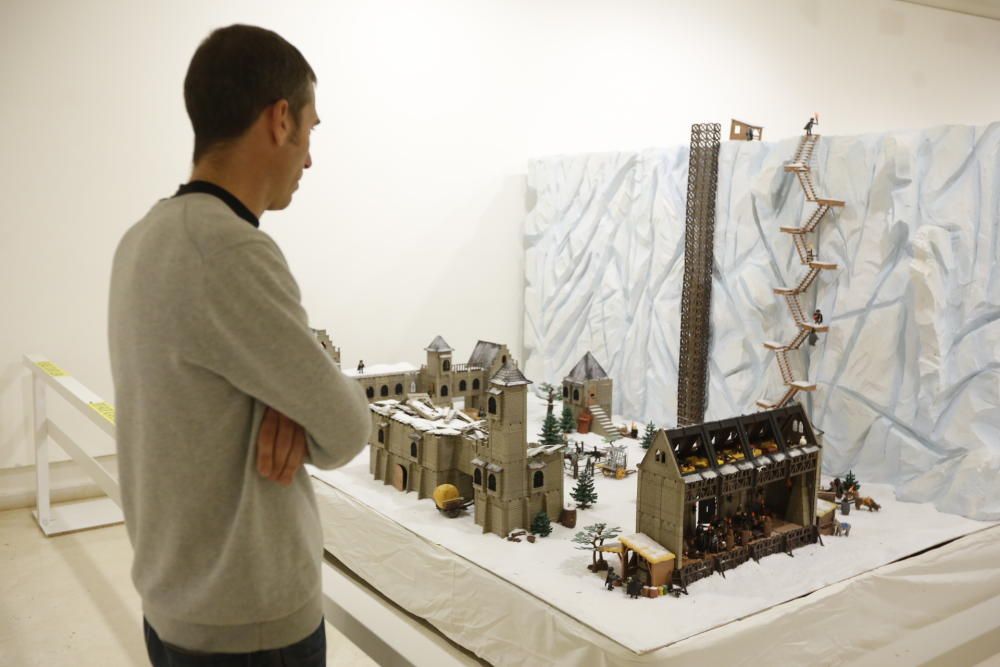 Exposición de Playmobil en la Fundación Caja Medit