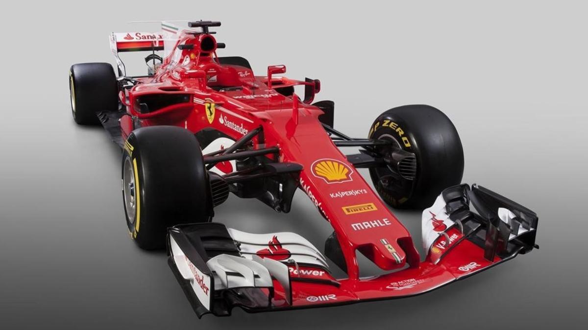 El nuevo Ferrari SF70H, presentado hoy de forma virtual.