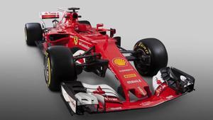 El nuevo Ferrari SF70H, presentado hoy de forma virtual.