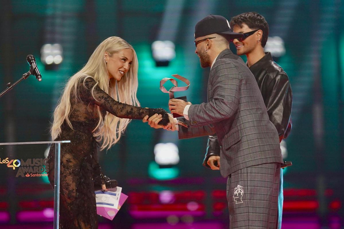 Gala de los 40 Music Awards en el Roig Arena de València