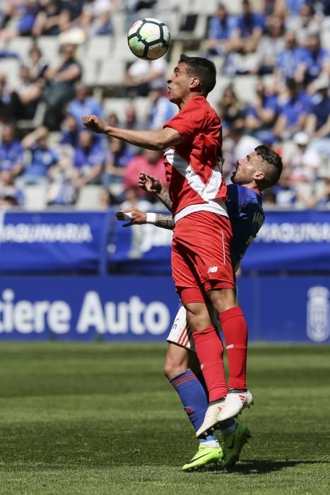 El partido entre el Real Oviedo y el Sevilla Atlético, en imágenes