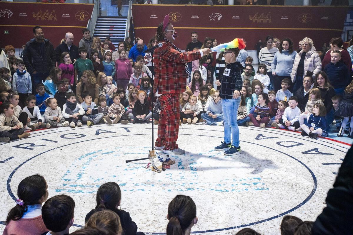 Arribada del patge Faruk a Igualada Arribada del patge Faruk a Igualada