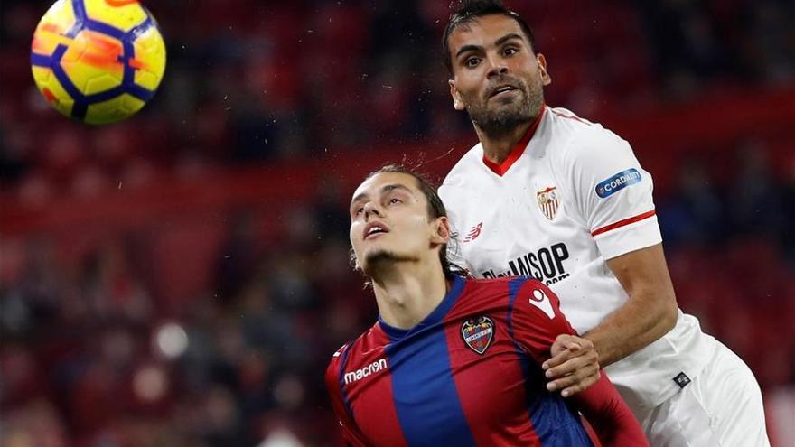 Empate sin goles entre el Sevilla y el Levante