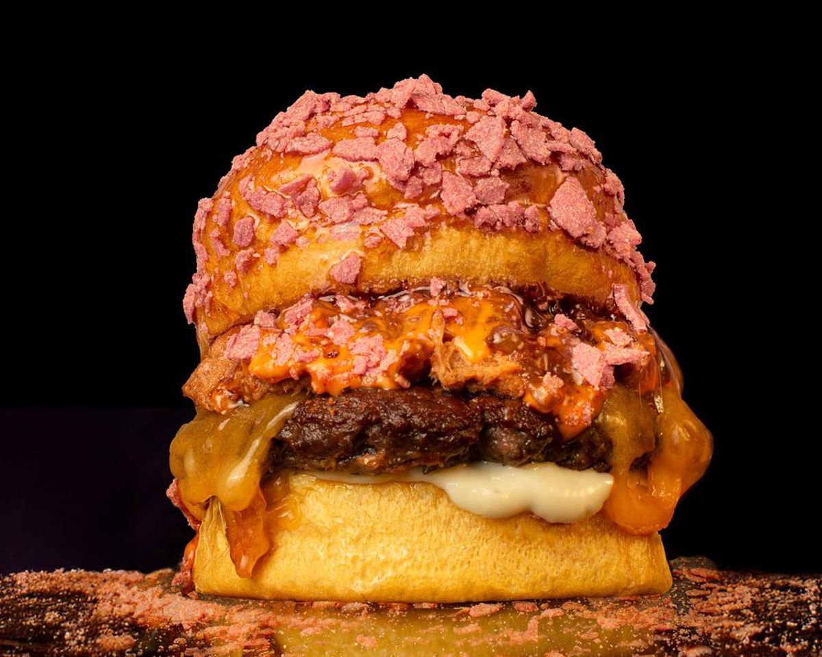The VicBros Burger: "Multiorgásmica x3"