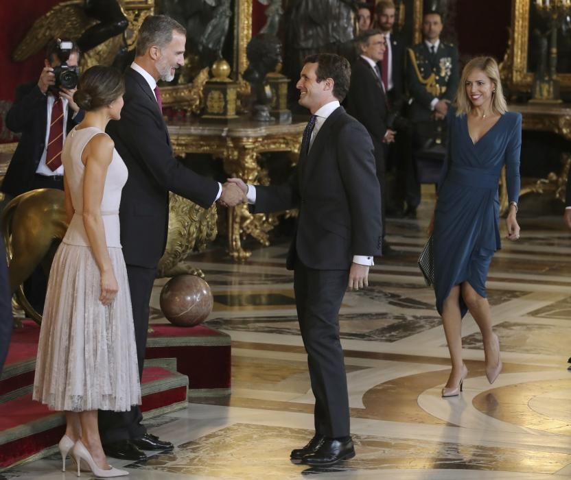 Así ha sido el besamanos en el Palacio Real