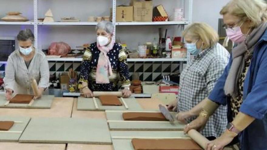 Taller de cerámica en Gallur.