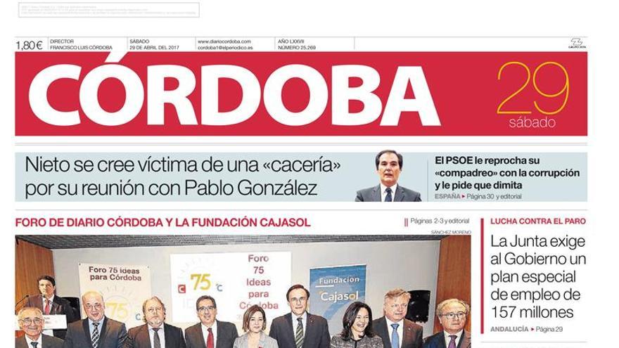 La portada de CÓRDOBA