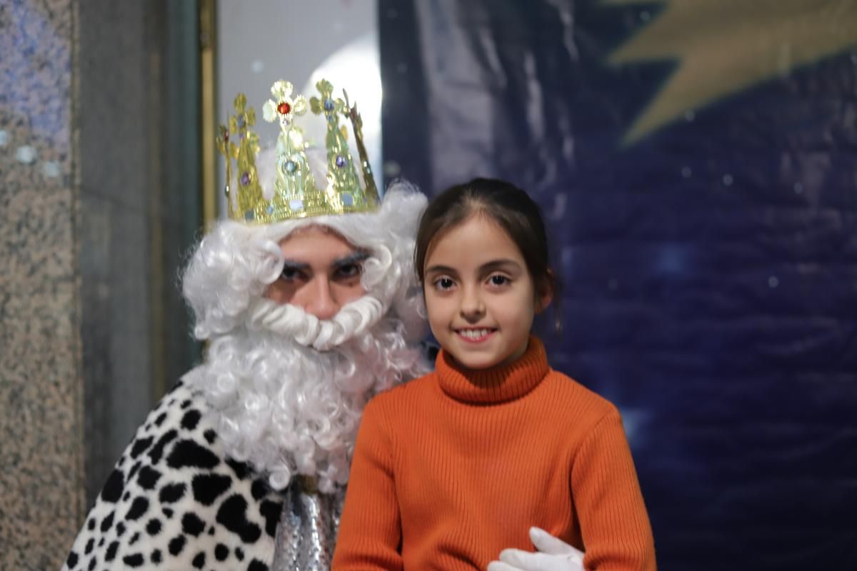 Fotos con los Reyes Magos realizadas el 4 de enero de 2018