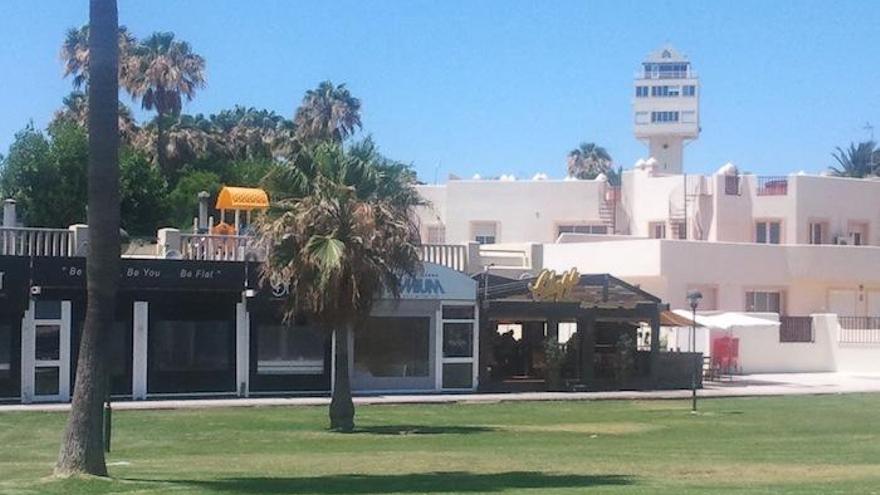 Imagen de la zona de Torremolinos en la que se encuentran los locales afectados.