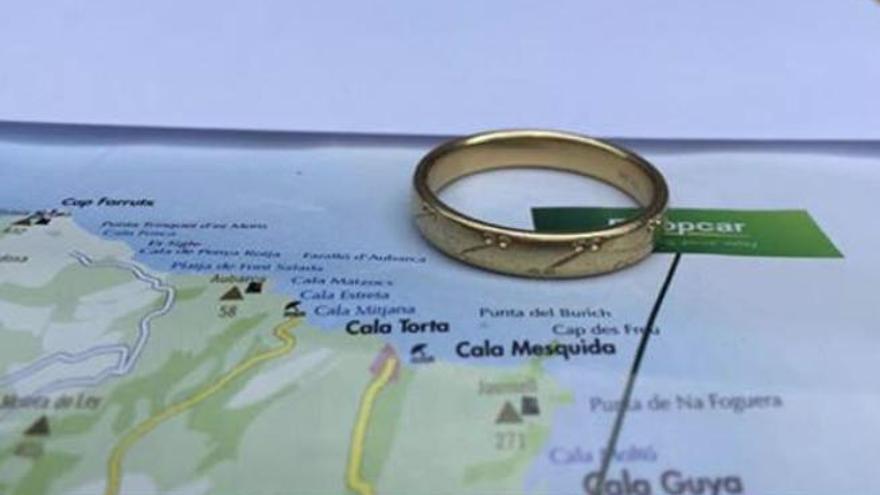 Fund vor Cala Mesquida: Wer vermisst einen Ehering?