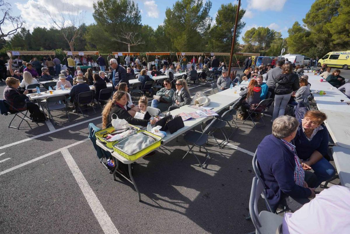 La primera edición de la feria celebrada en Sant Llorenç. | MARCELO SASTRE