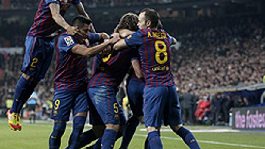 El Barcelona vuelve a ganar en el Bernabéu