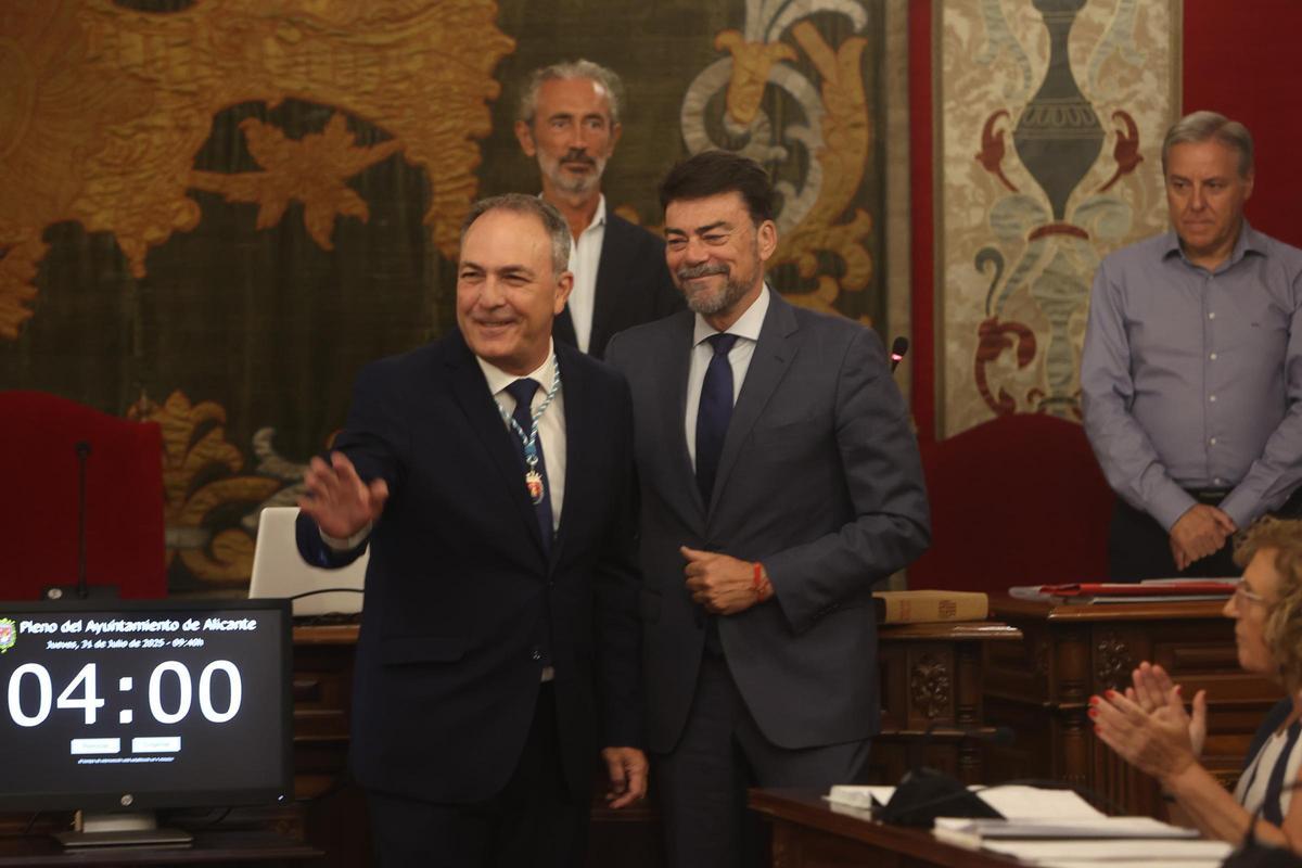 Rafael Alemañ, nuevo concejal del PP en Alicante