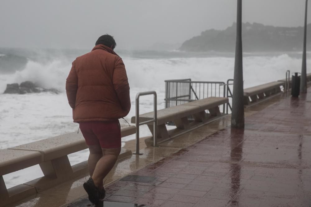 Temporal a Lloret i Blanes.