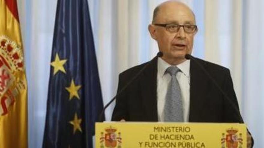 El ministre d&#039;Hisenda, Cristóbal Montoro, no pot tirar endavant els pressupostos del 2018