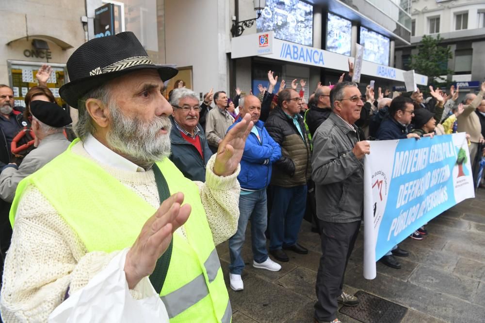 Concentración en defensa de las pensiones