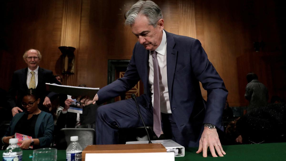 Jerome Powell, presidente de la Reserva Federal.