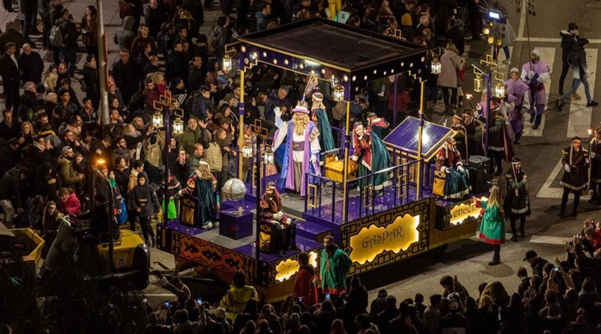 Imagen de archivo de la Cabalgata de Reyes en Mataró