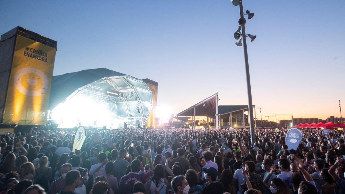 Más 2.200 asistentes a festivales Vida, Canet y Cruïlla se contagiaron covid.