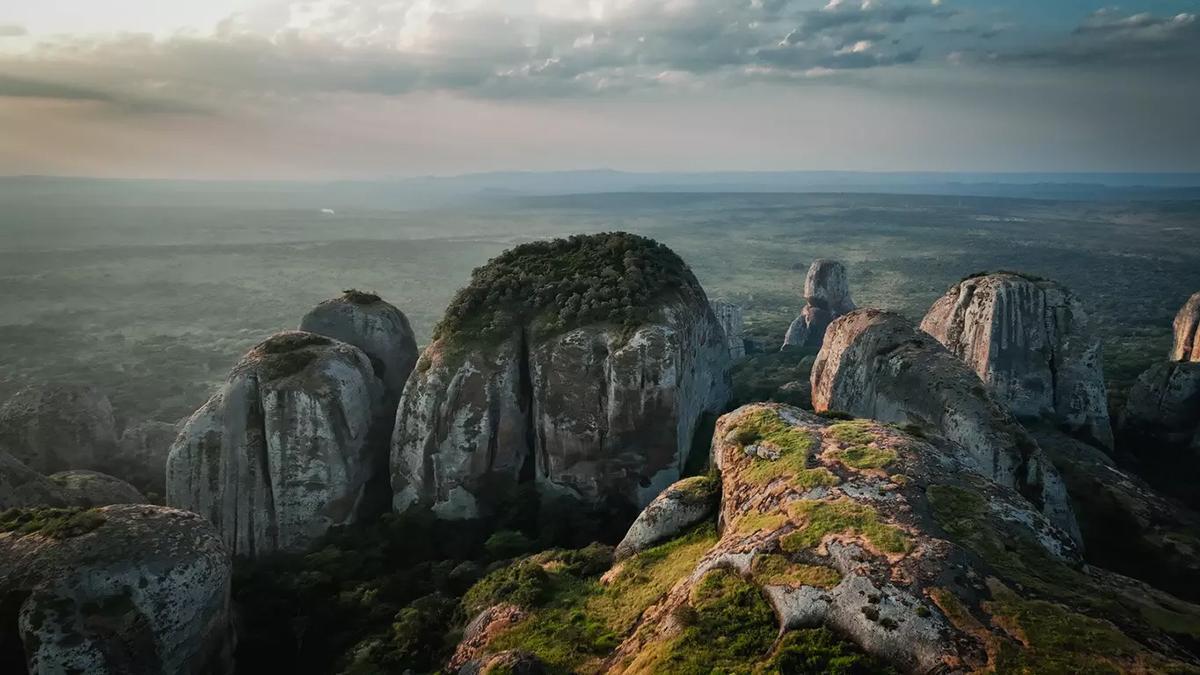 Pedras Negras, en Angola