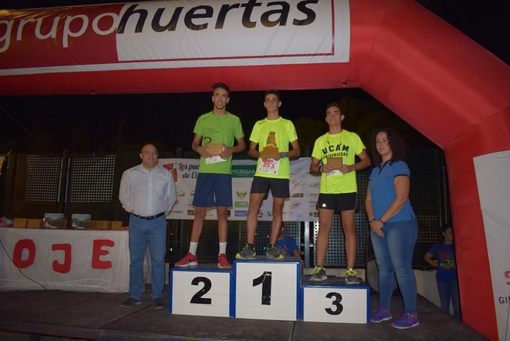 Carrera de los tres puentes en Cienza