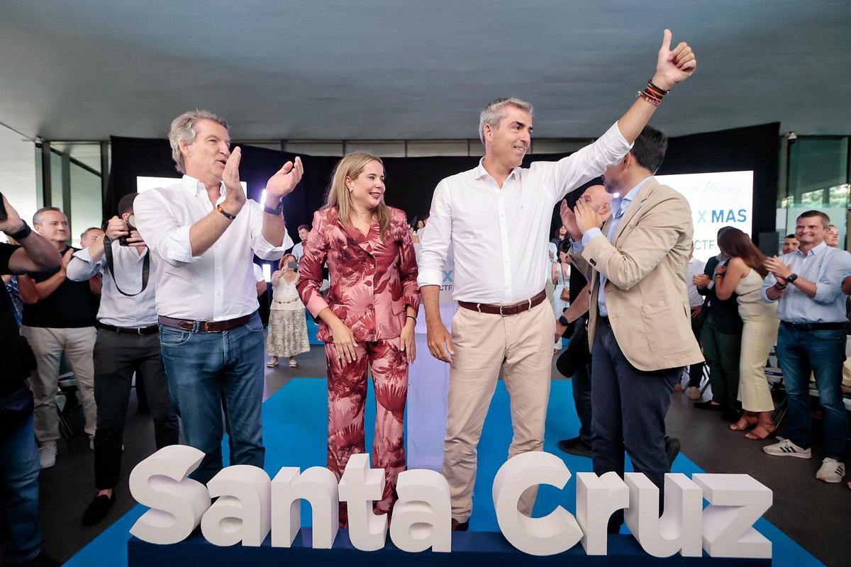 El PP presenta a Carmen Pérez como candidata a la alcaldía de Santa Cruz de Tenerife