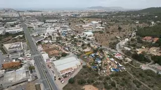 Santa Eulària, Consell de Ibiza y Govern inspeccionan el 'camping' ilegal de Can Rova