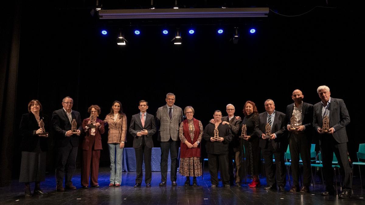 Entrega de los premios de Paz y Bien