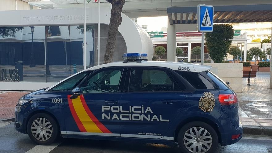 Radiopatrulla de la Policía Nacional.