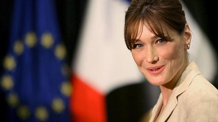 Carla Bruni.